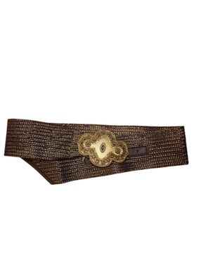 Coldwater Creek Women's Metalic Braid Belt